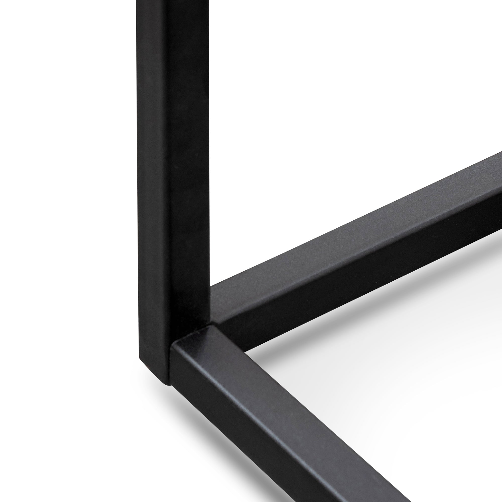 Natural Console Table - Black