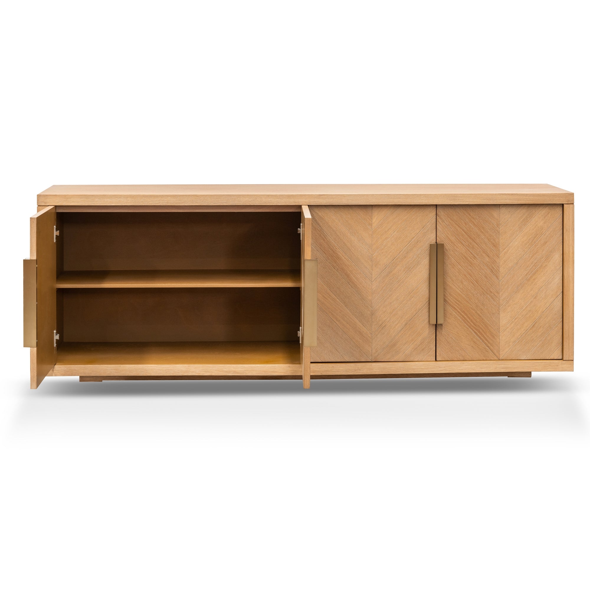 2m Buffet Unit - Dusty Oak