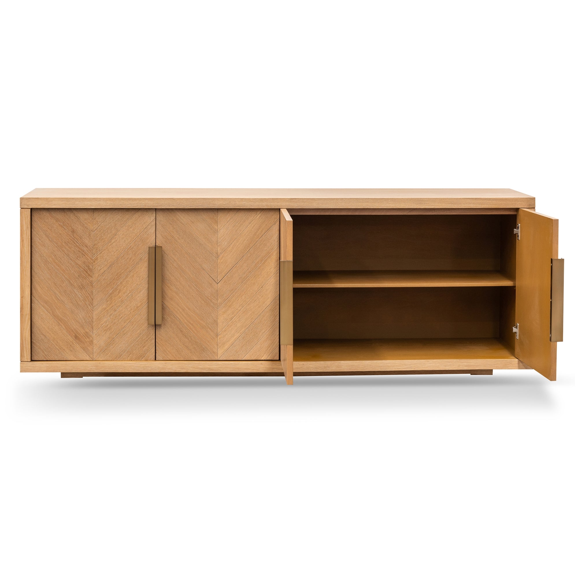 2m Buffet Unit - Dusty Oak