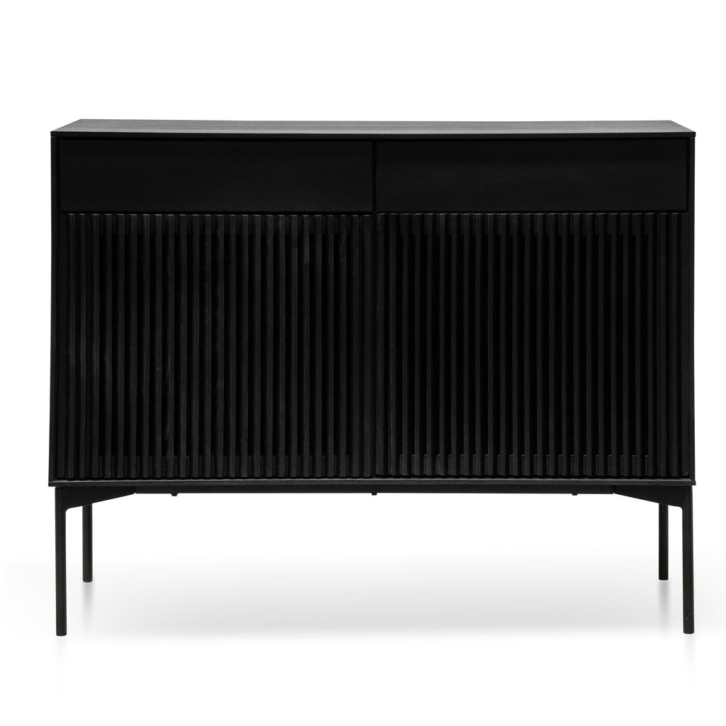 Edmund 110cm Sideboard Unit - Black Oak