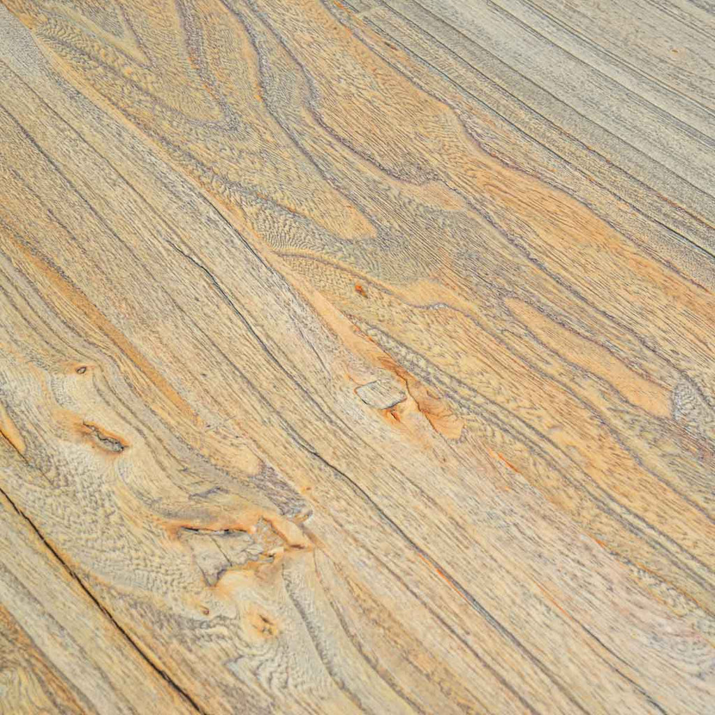 Marcus Reclaimed Elm Wood Dining Table 2M - Natural