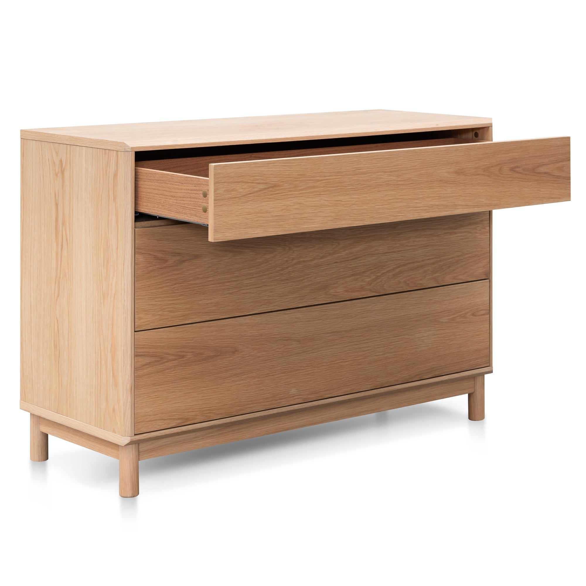 Eloise 3 Drawers Dressing Table - Natural Oak