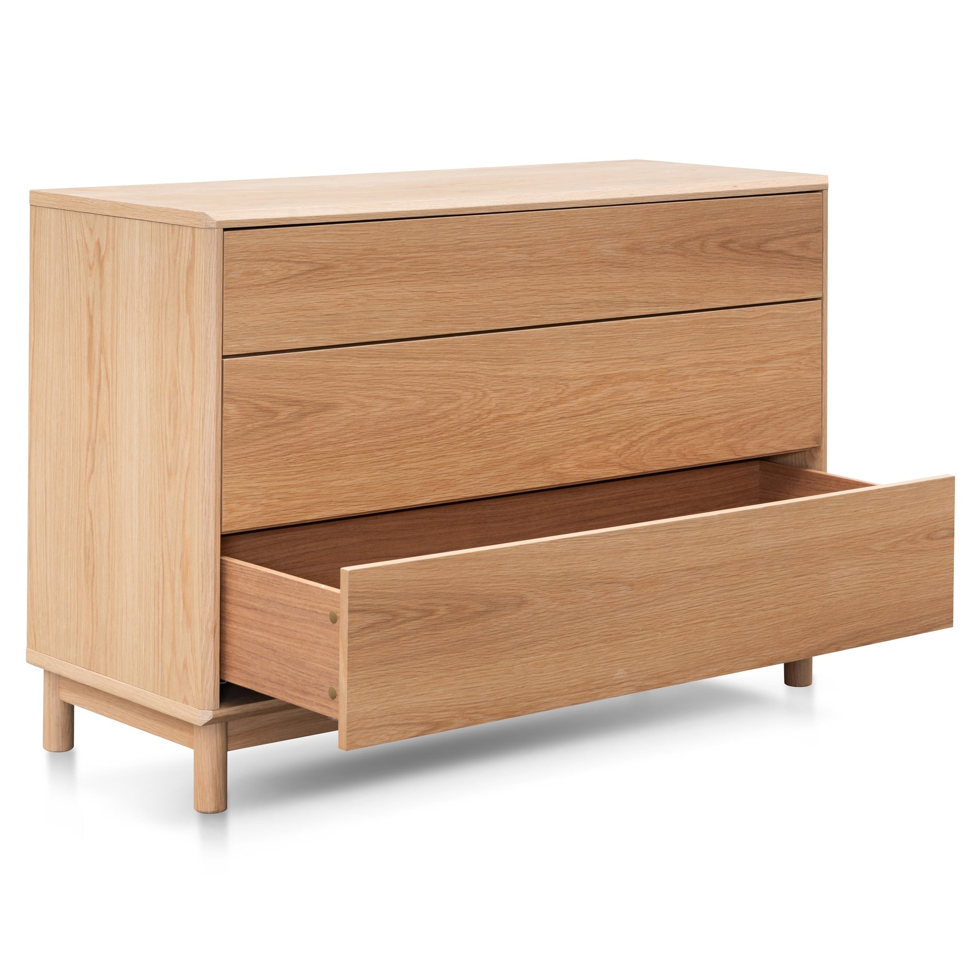 Eloise 3 Drawers Dressing Table - Natural Oak