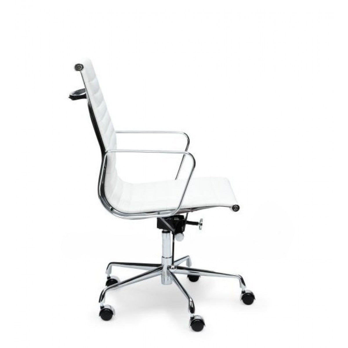 Cogra Leather Office Chair - White