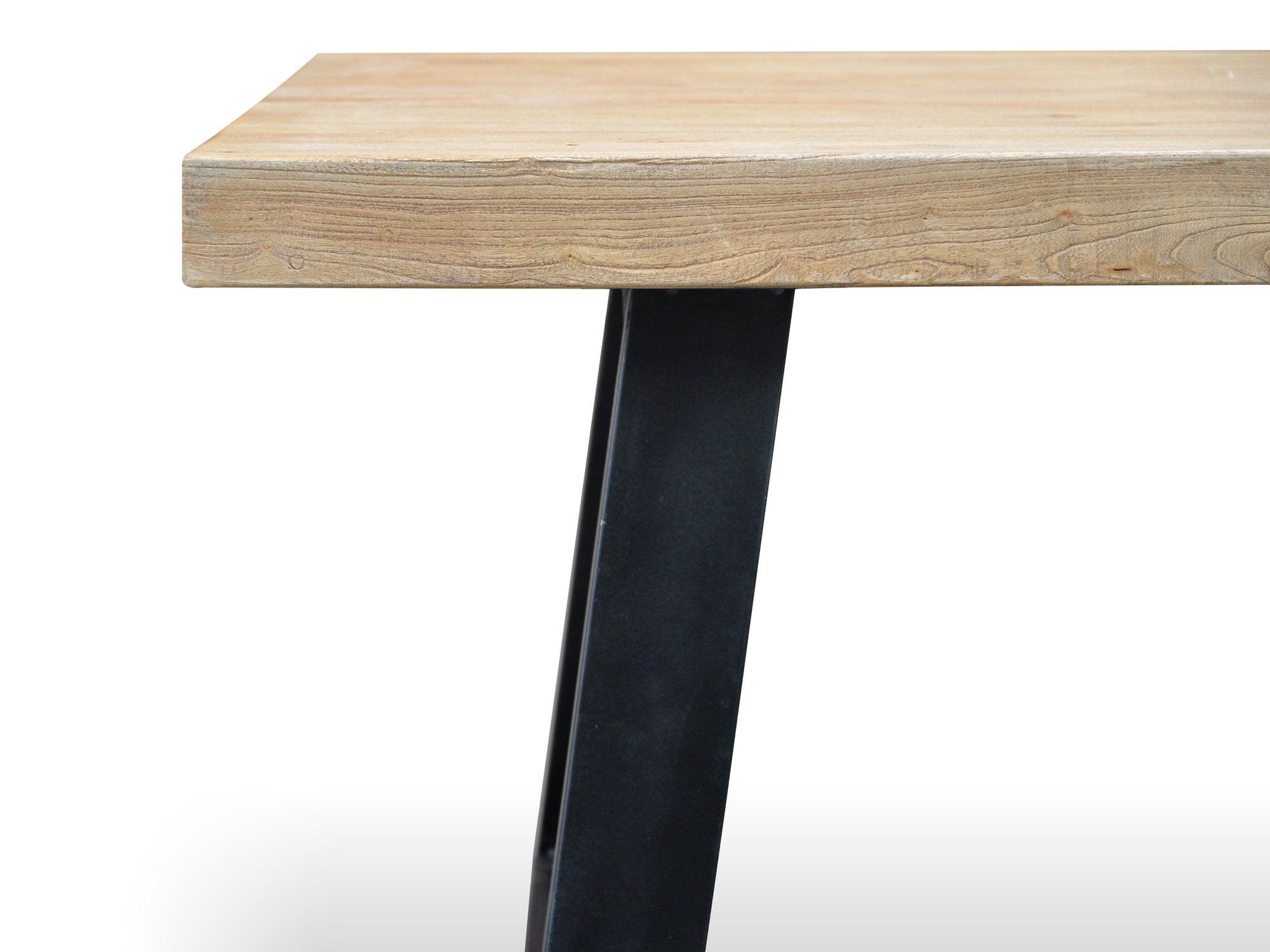 Edwin 2.4m Reclaimed Elm Wood Dining Table