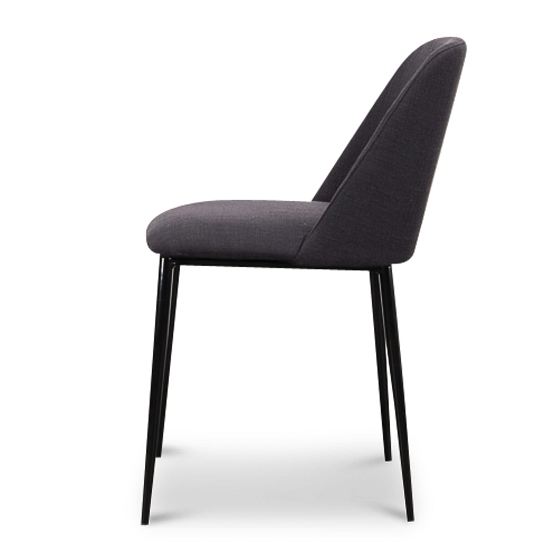 Hans Dining Chair - Charcoal Grey