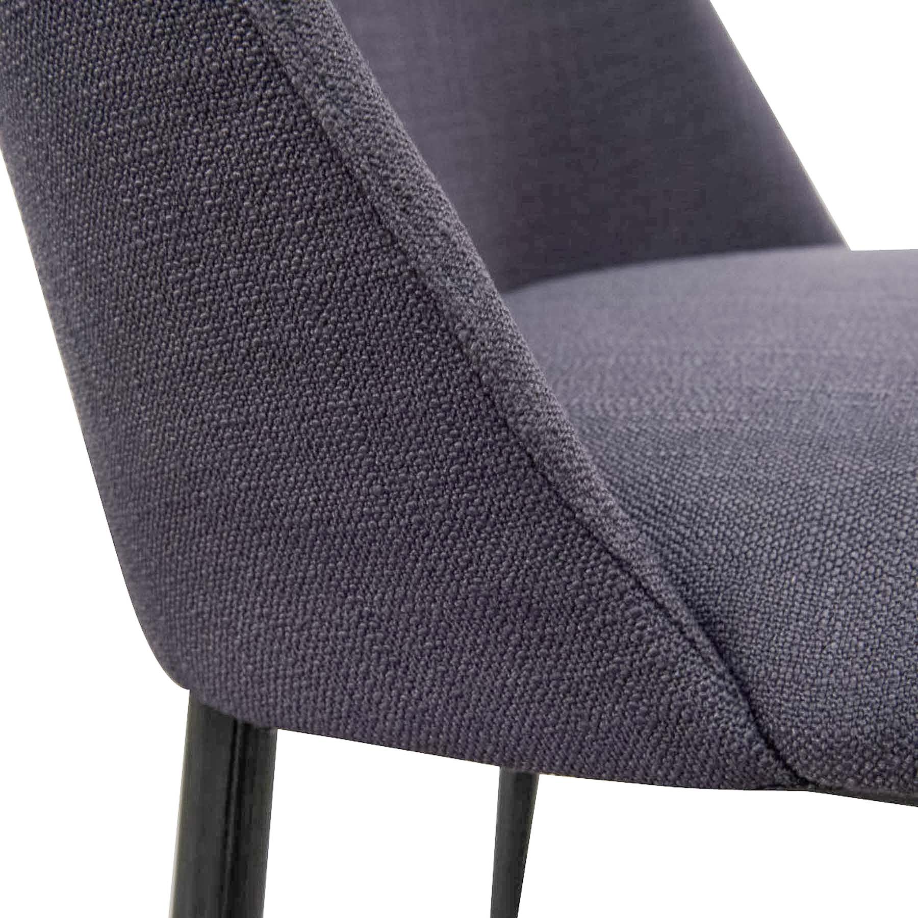 Hans Dining Chair - Charcoal Grey