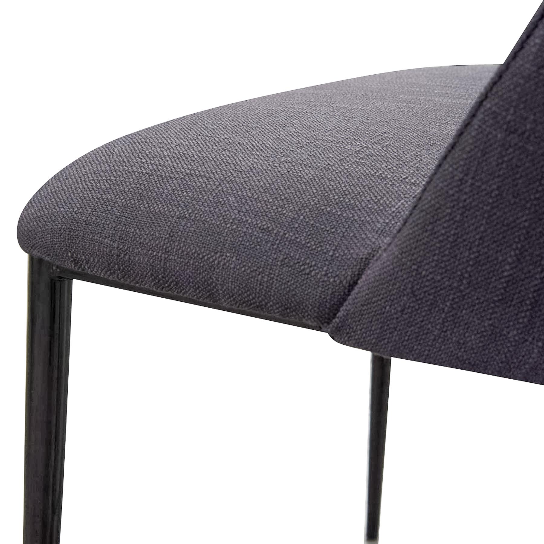 Hans Dining Chair - Charcoal Grey