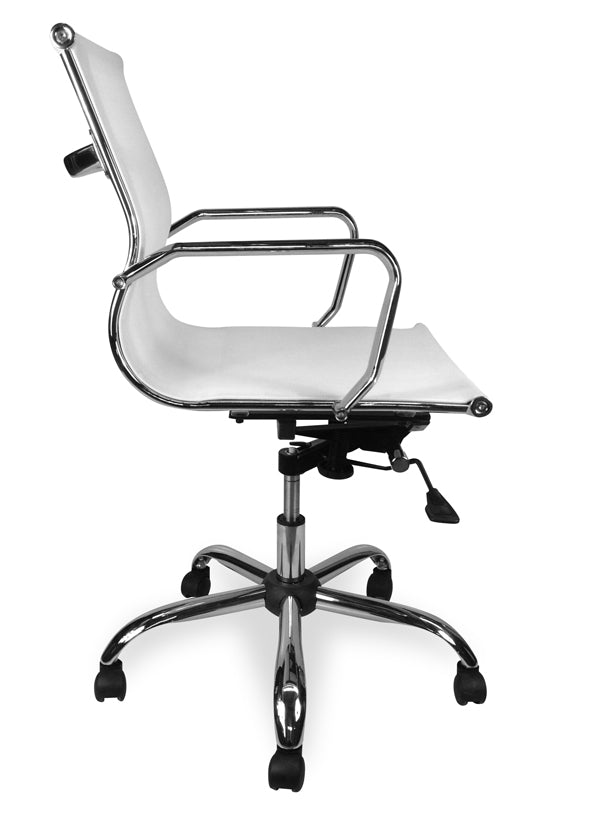 Designer Mesh Boardroom Office Chair - White