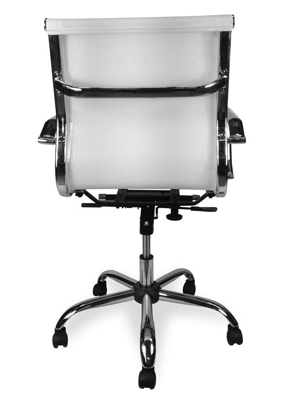 Designer Mesh Boardroom Office Chair - White