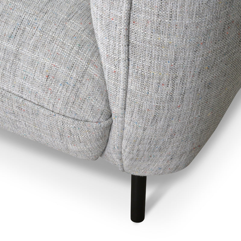 Joanna Armchair in Light Spec Grey