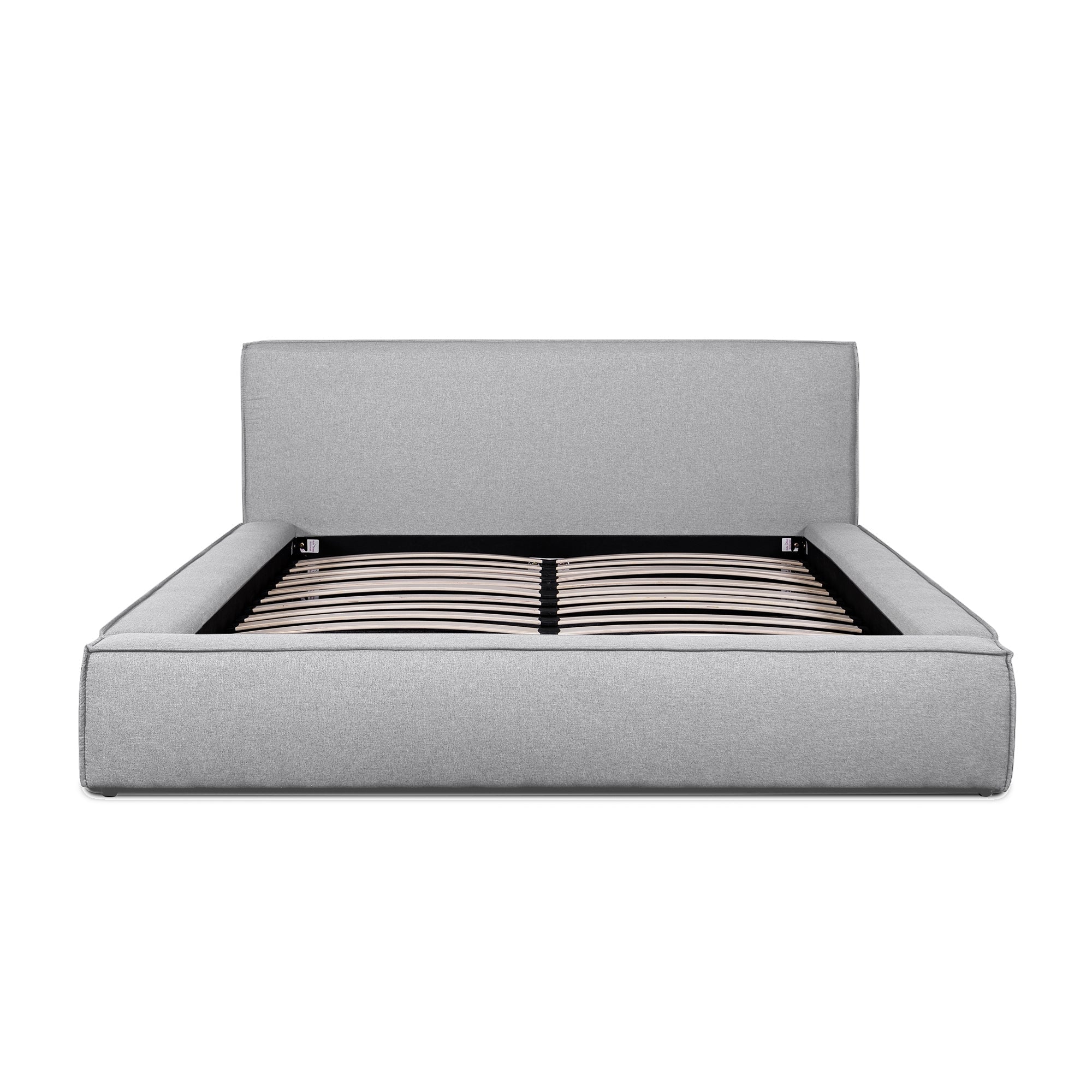 Pearl Grey Queen Bed Frame