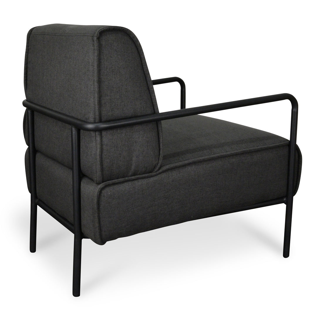 Ken Lounge Chair - Dark Grey