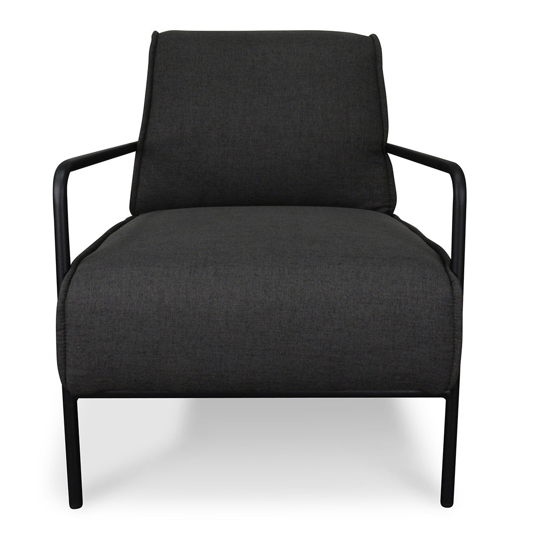 Ken Lounge Chair - Dark Grey