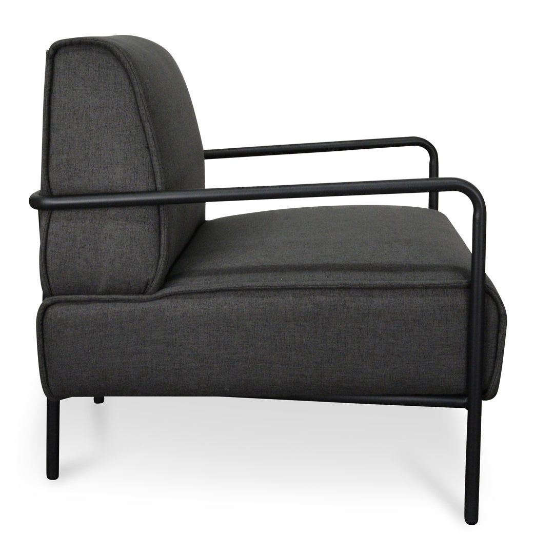 Ken Lounge Chair - Dark Grey