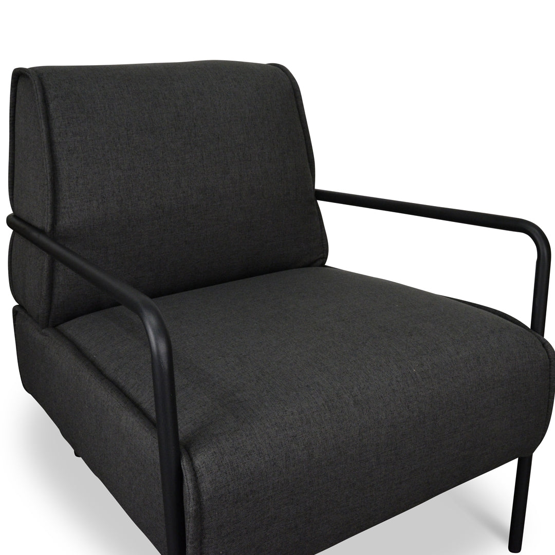 Ken Lounge Chair - Dark Grey