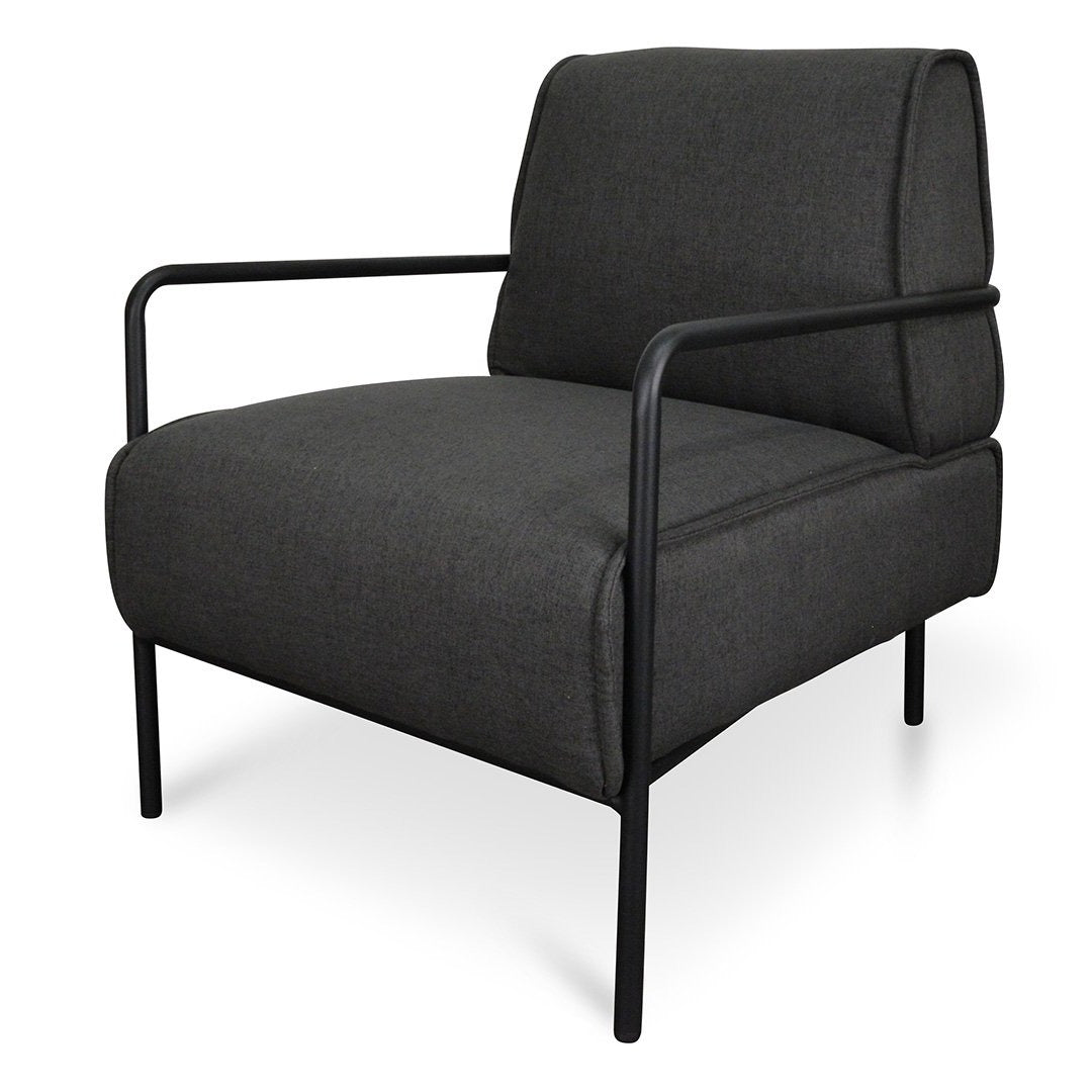 Ken Lounge Chair - Dark Grey