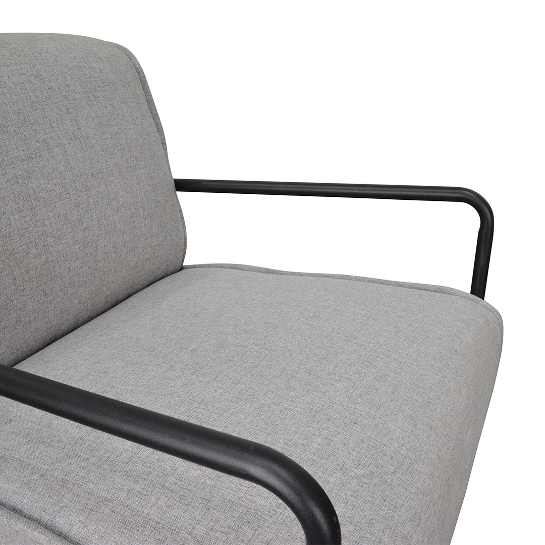 Ken Lounge Chair - Light Grey