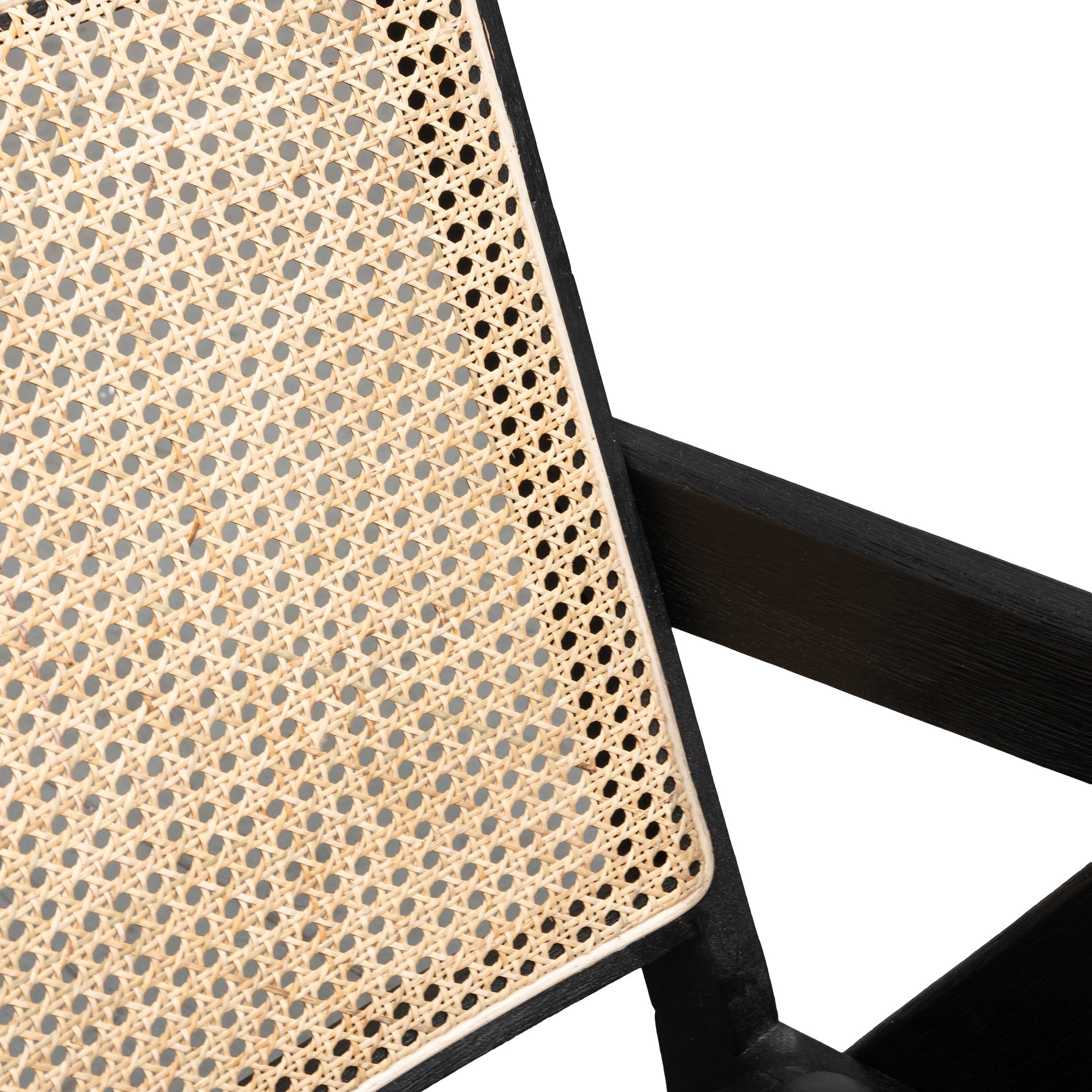 Castro Rattan Armchair - Black