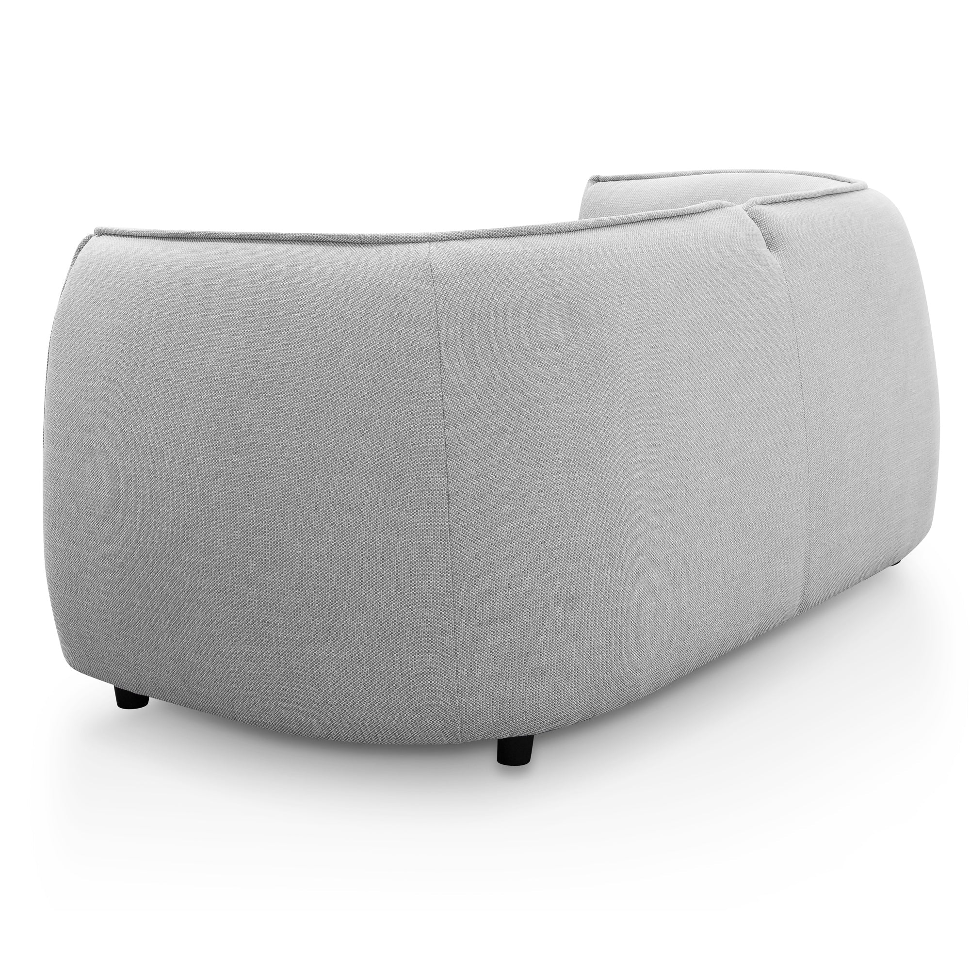 Chapman 2 Seater Fabric Sofa - Light Texture Grey