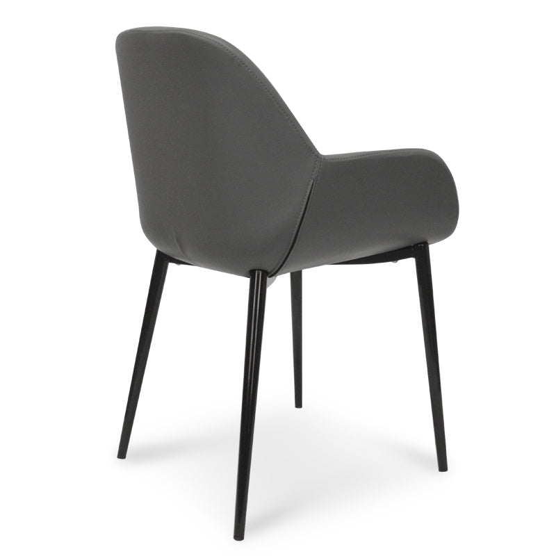 Lyton Dining Chair in Charcoal Grey