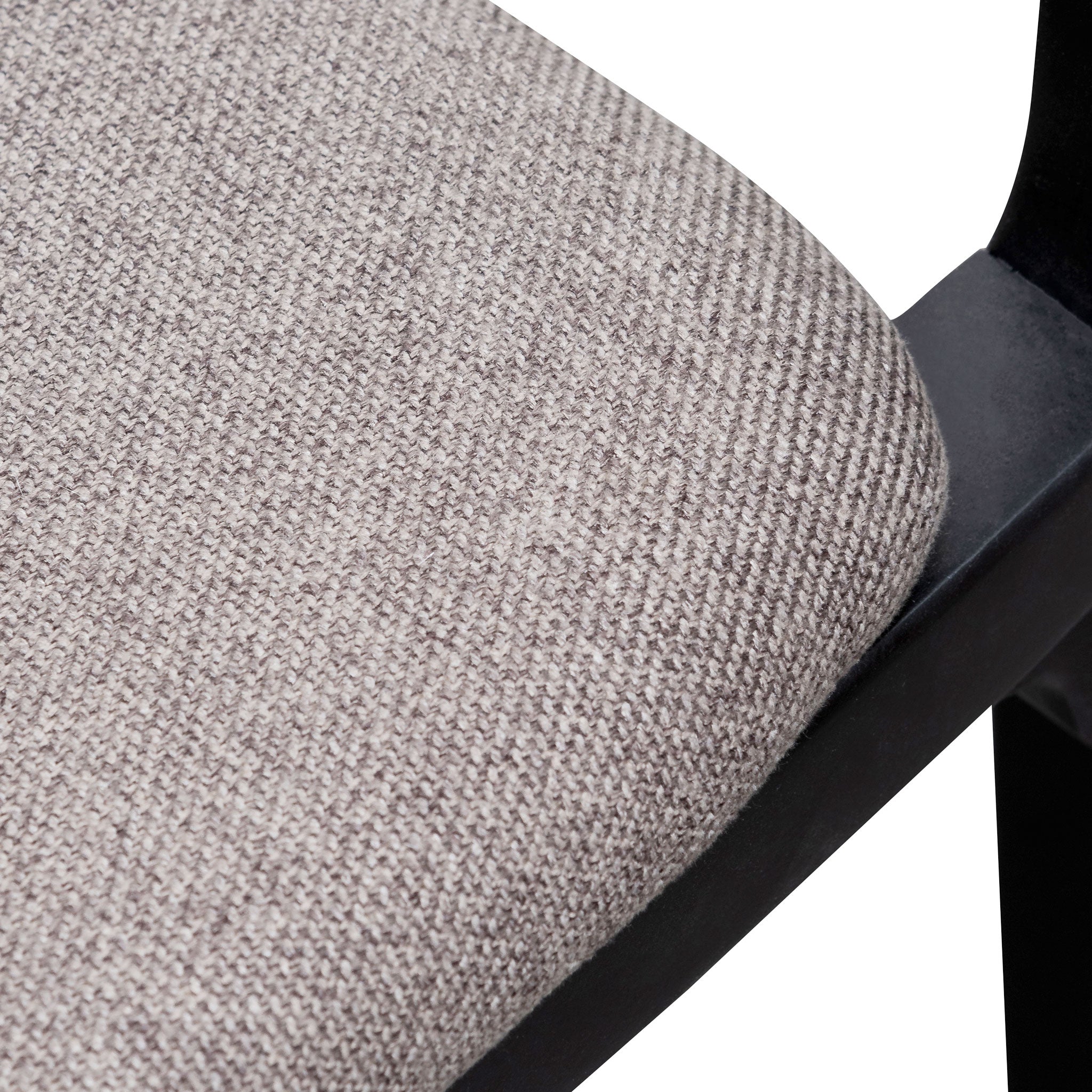 Madeline Fabric Armchair - Caramel Grey