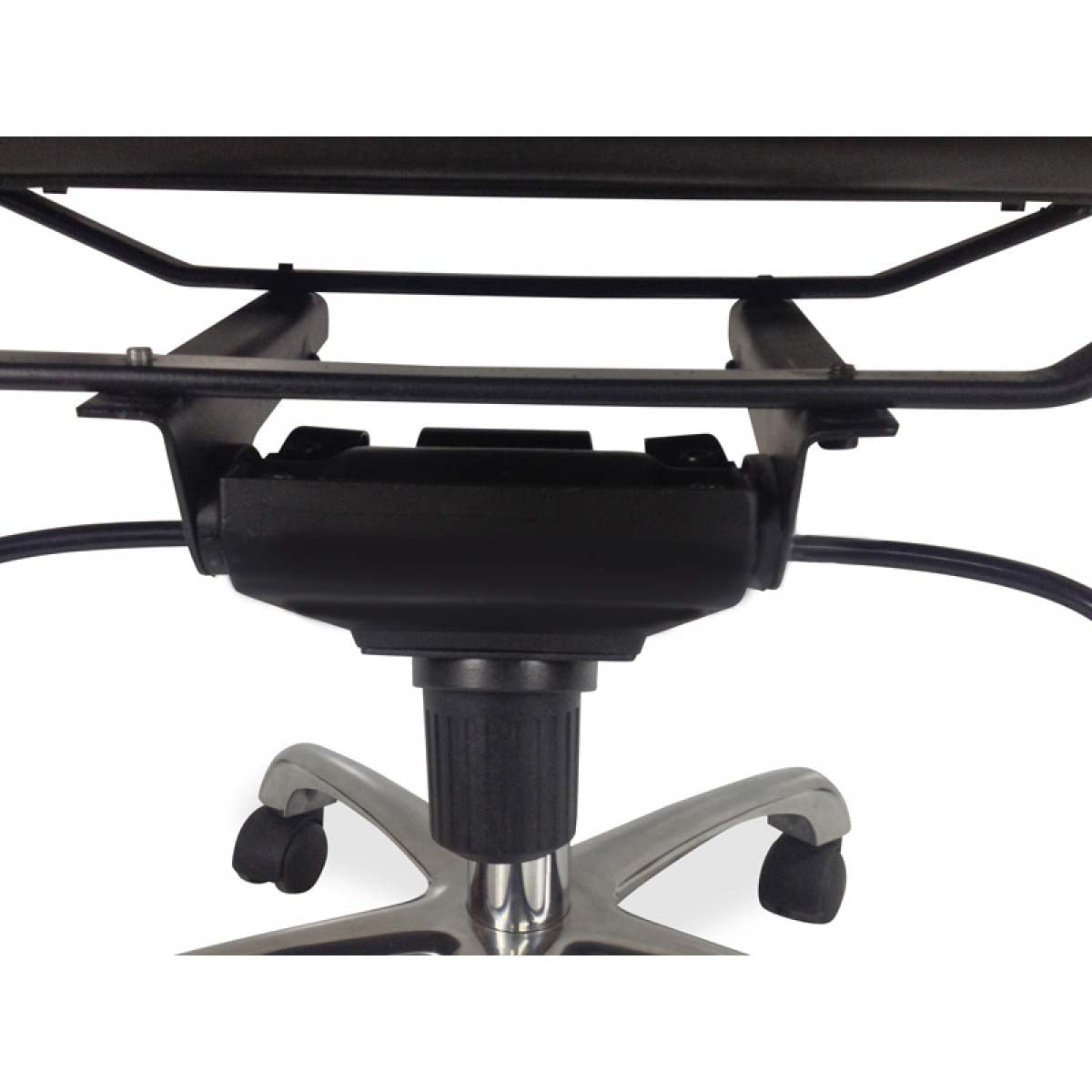 Leather Office Chair - Black