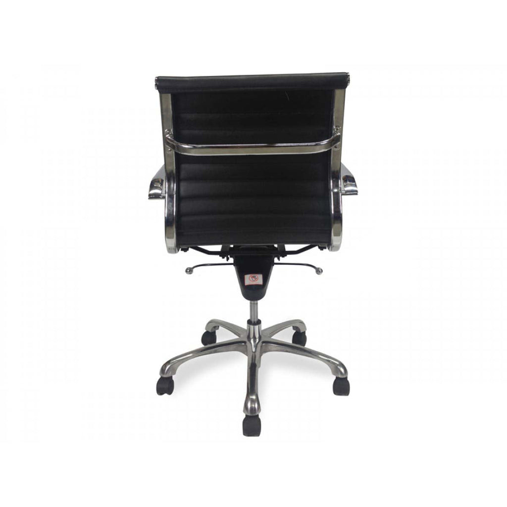 Leather Office Chair - Black