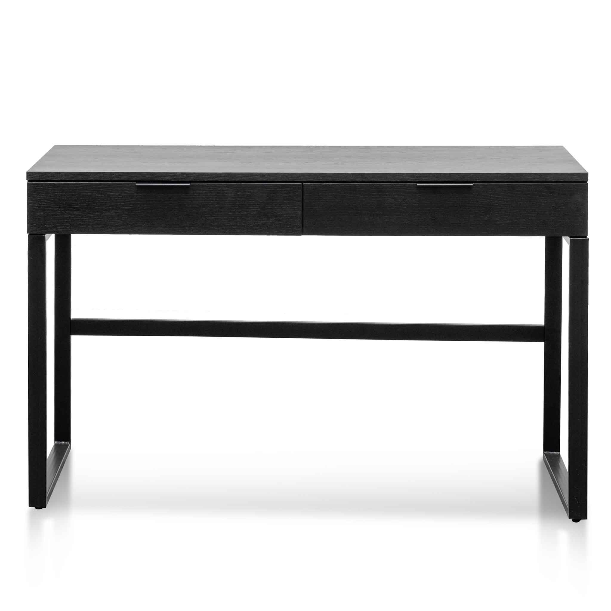 Melissa 120cm Home Office Desk - Black