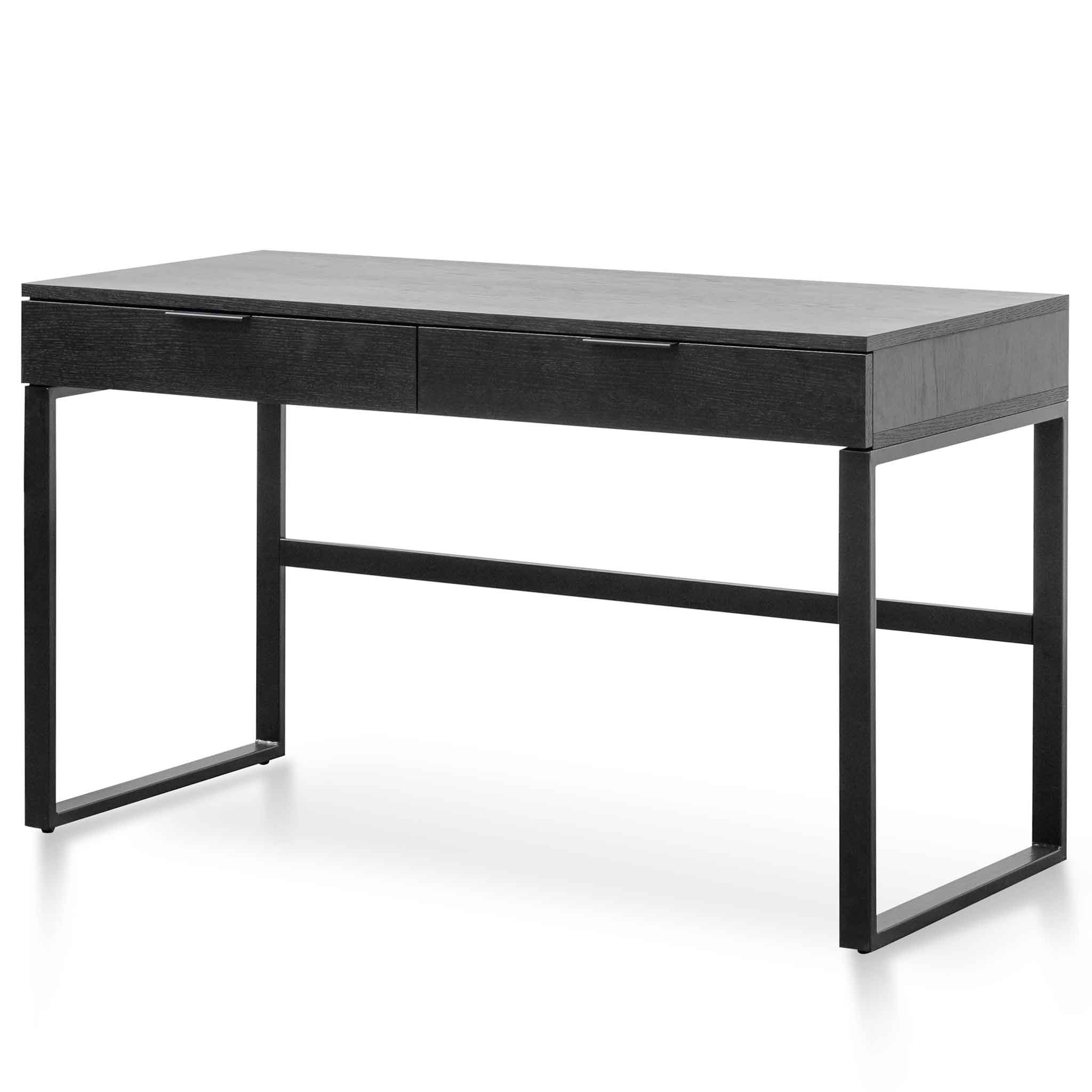 Melissa 120cm Home Office Desk - Black