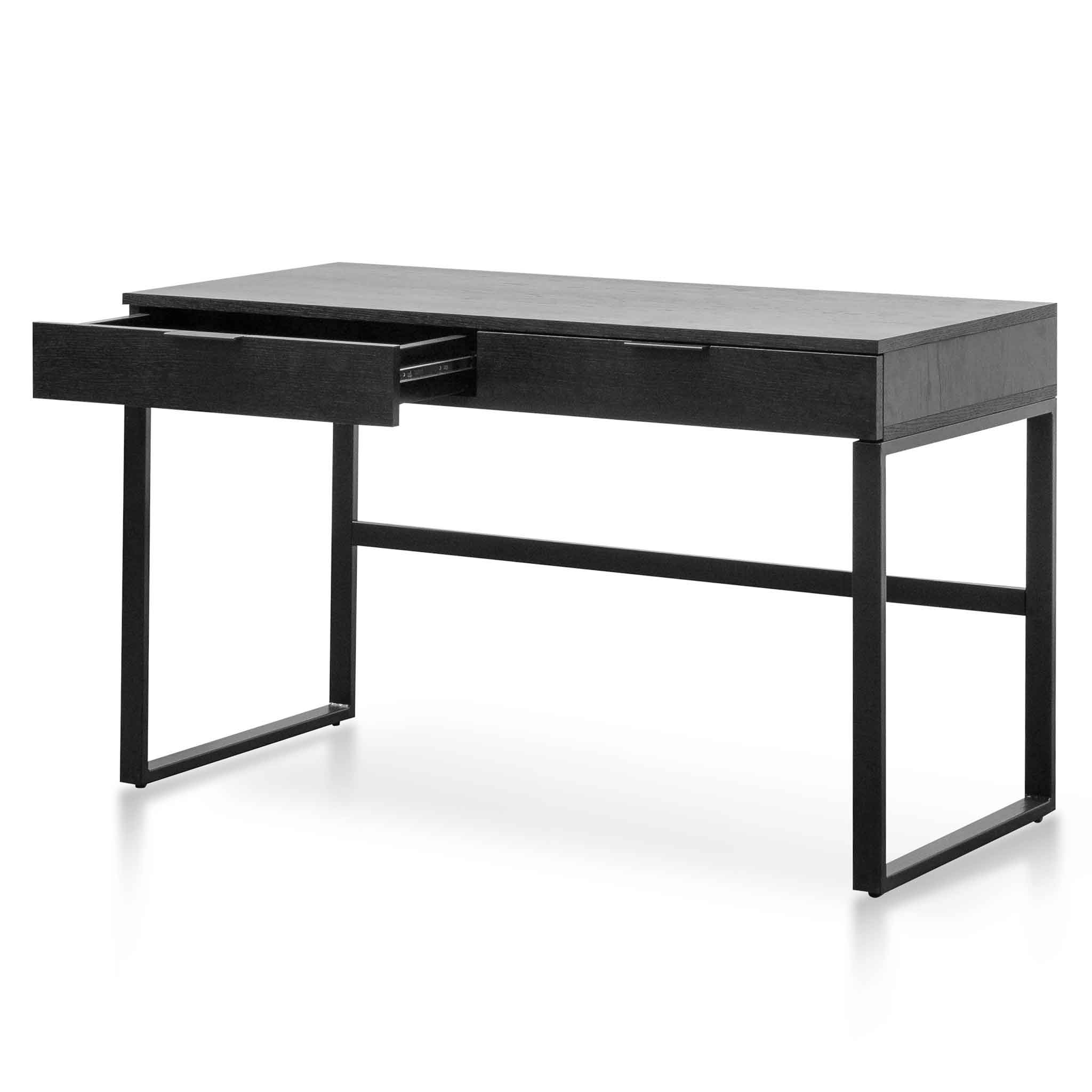 Melissa 120cm Home Office Desk - Black