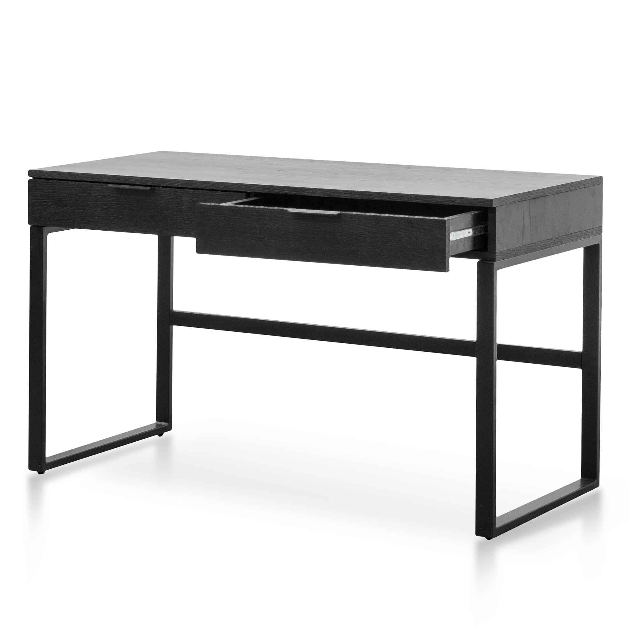 Melissa 120cm Home Office Desk - Black