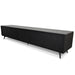 Nelson 2.4m Entertainment TV Unit - Black Oak