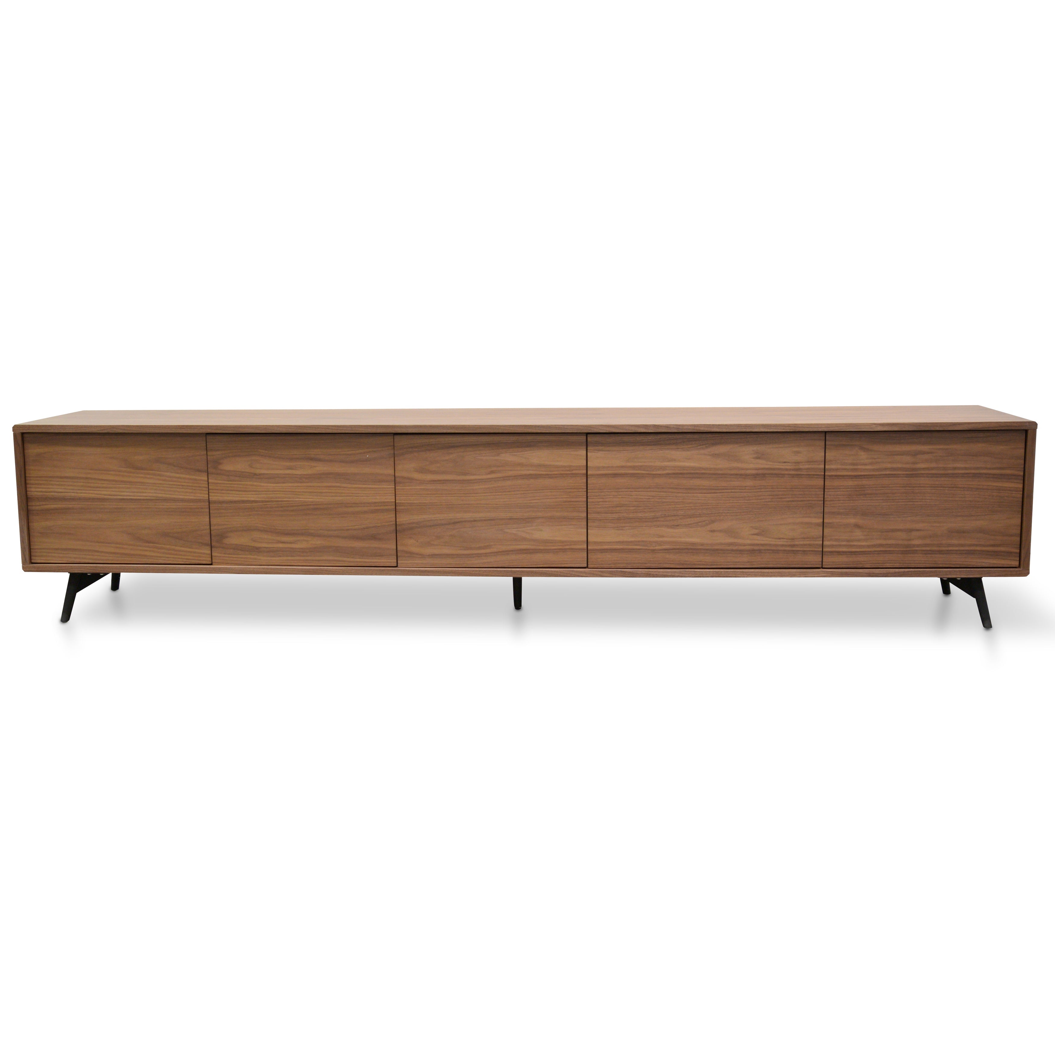 Nelson 2.4m TV Entertainment Unit - Walnut