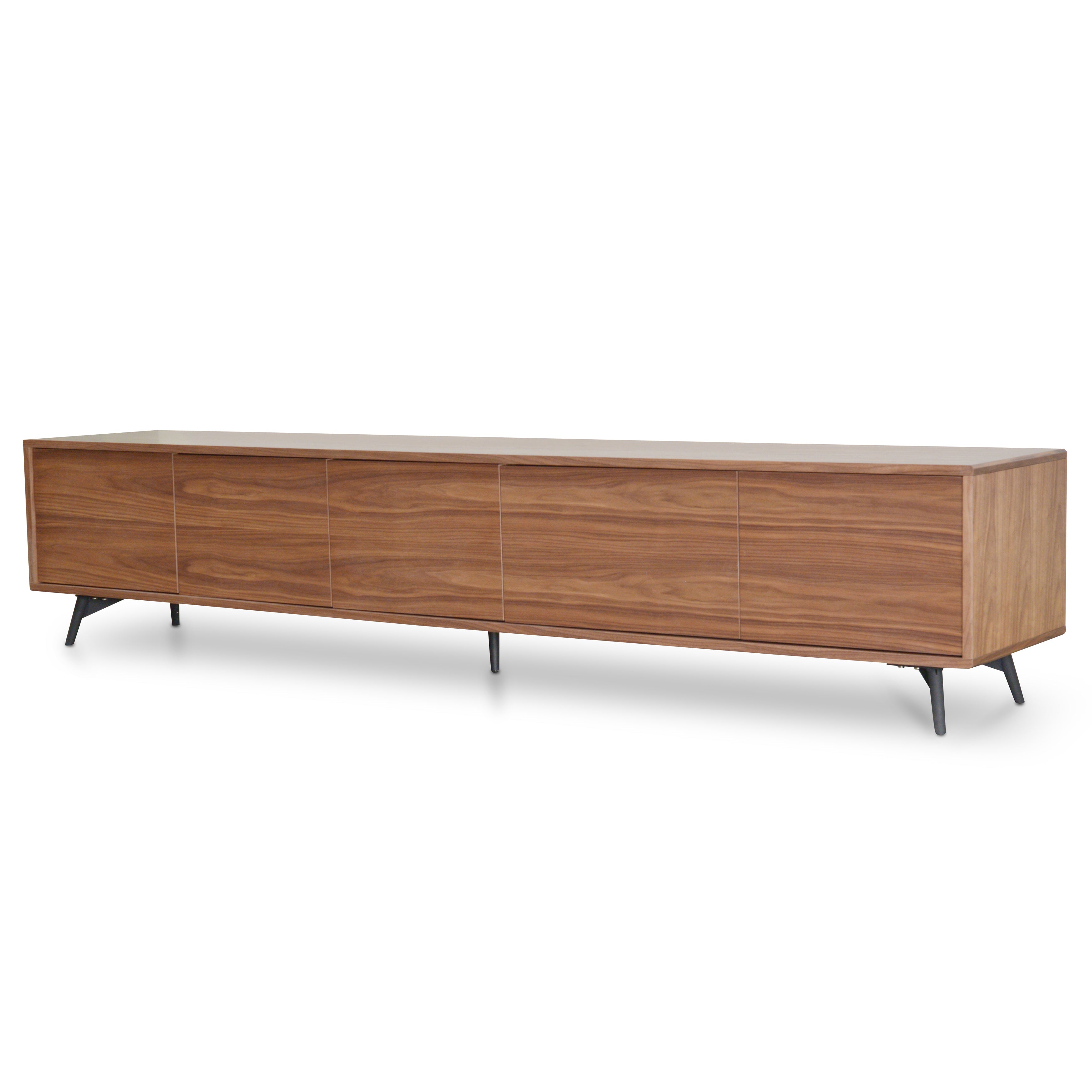 Nelson 2.4m TV Entertainment Unit - Walnut