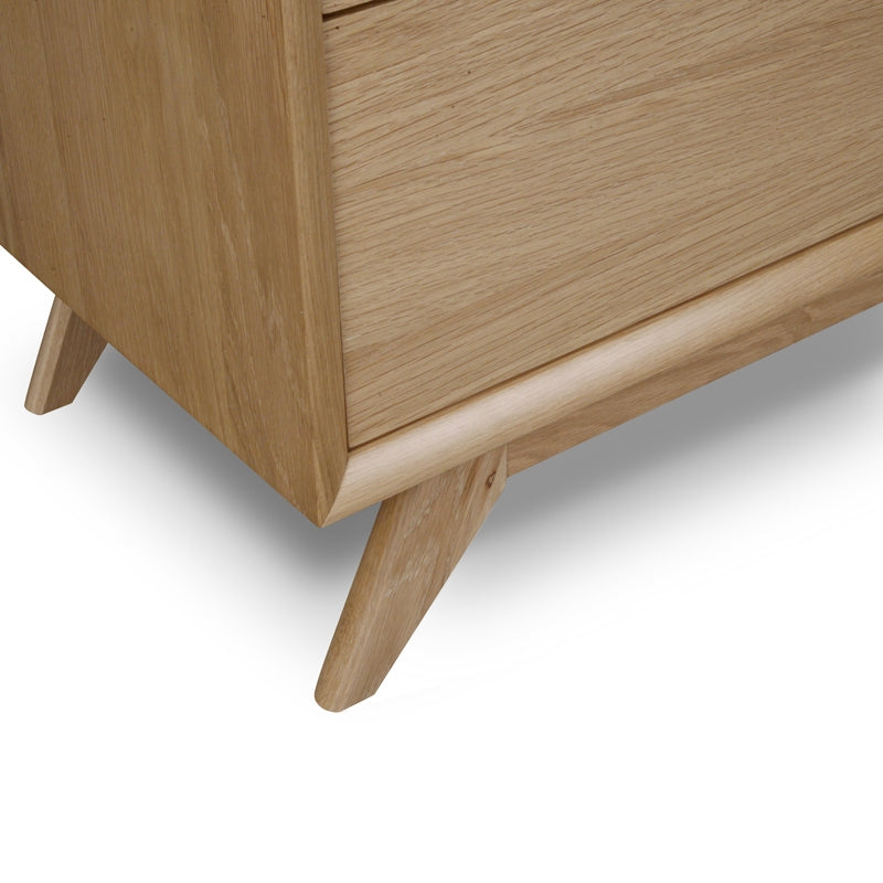 Nora 6 Drawer Wide Chest - Natural