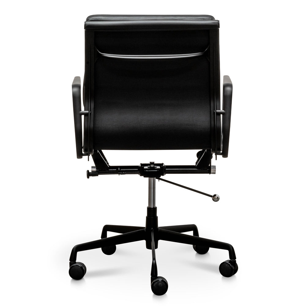 Low Back Office Chair - Full Black