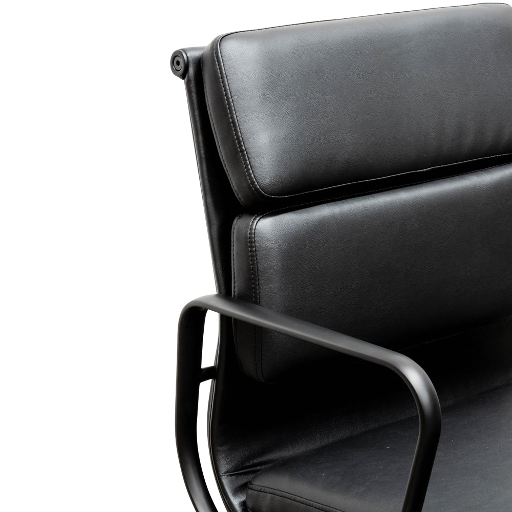 Low Back Office Chair - Full Black