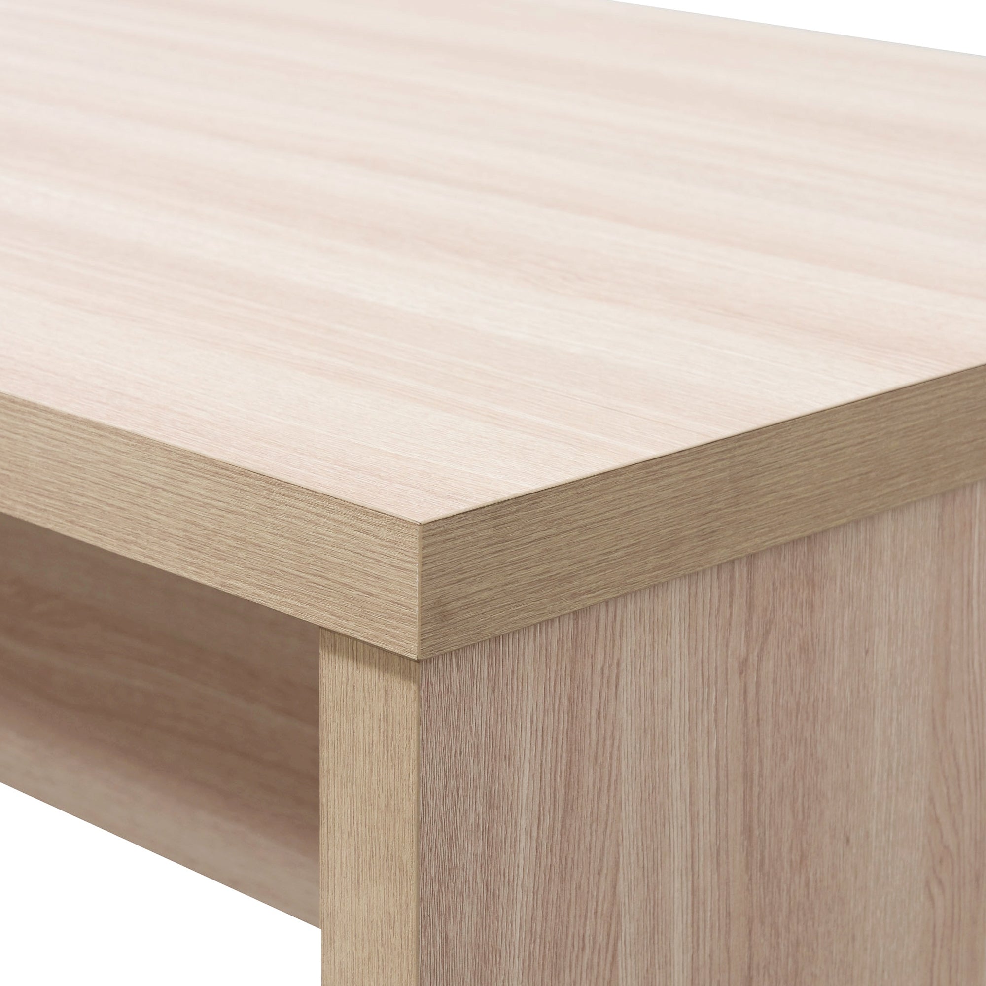 High Office Table - Light Oak