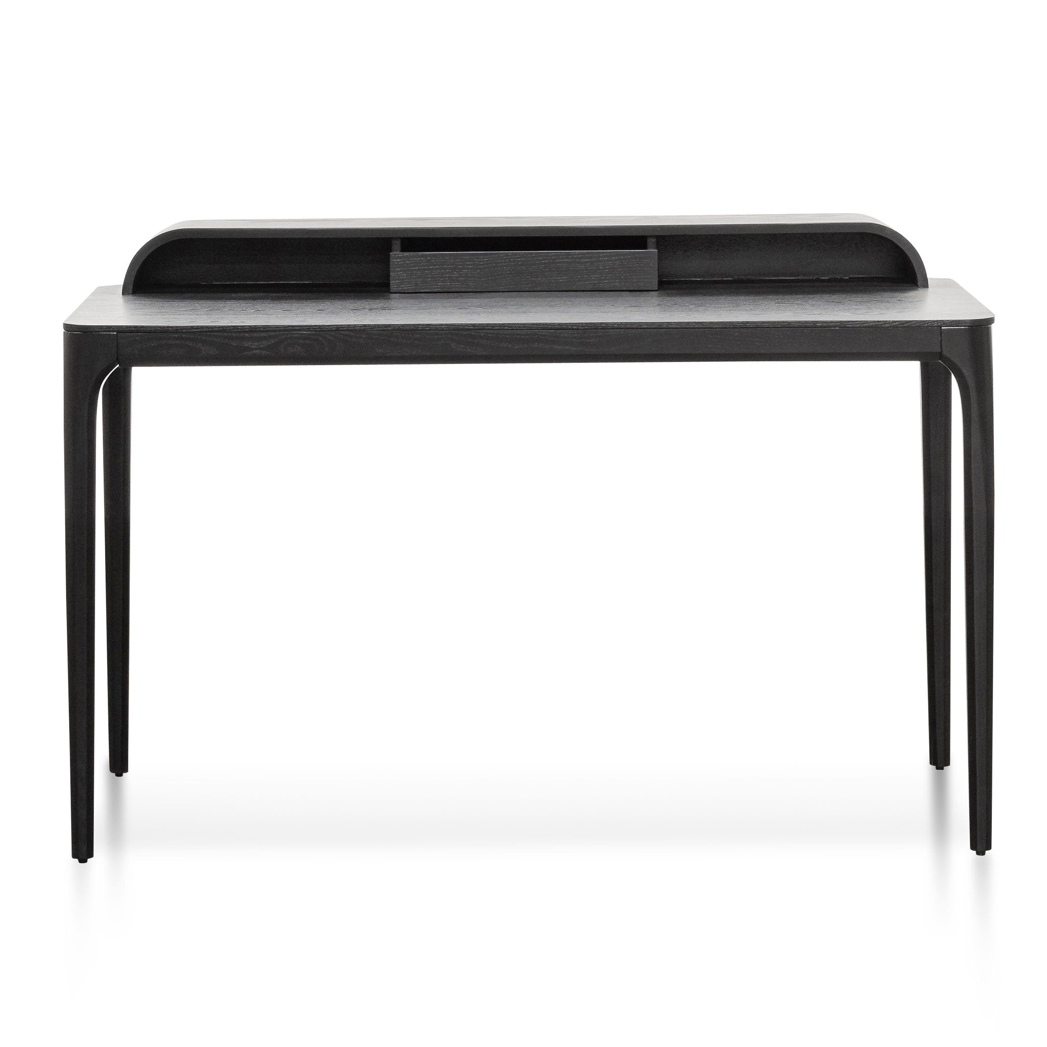 Reva Wooden Home Office Desk - Black