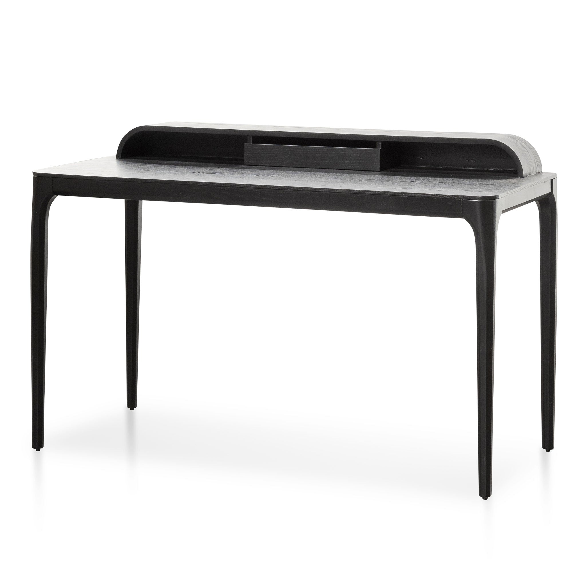 Reva Wooden Home Office Desk - Black