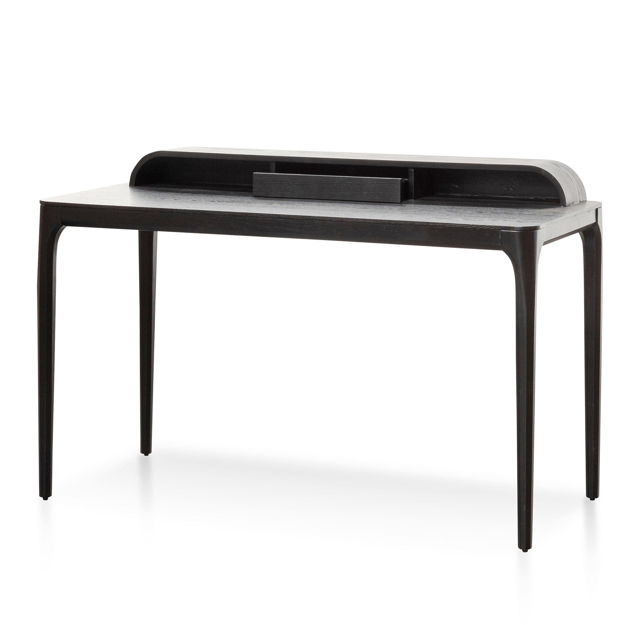 Reva Wooden Home Office Desk - Black