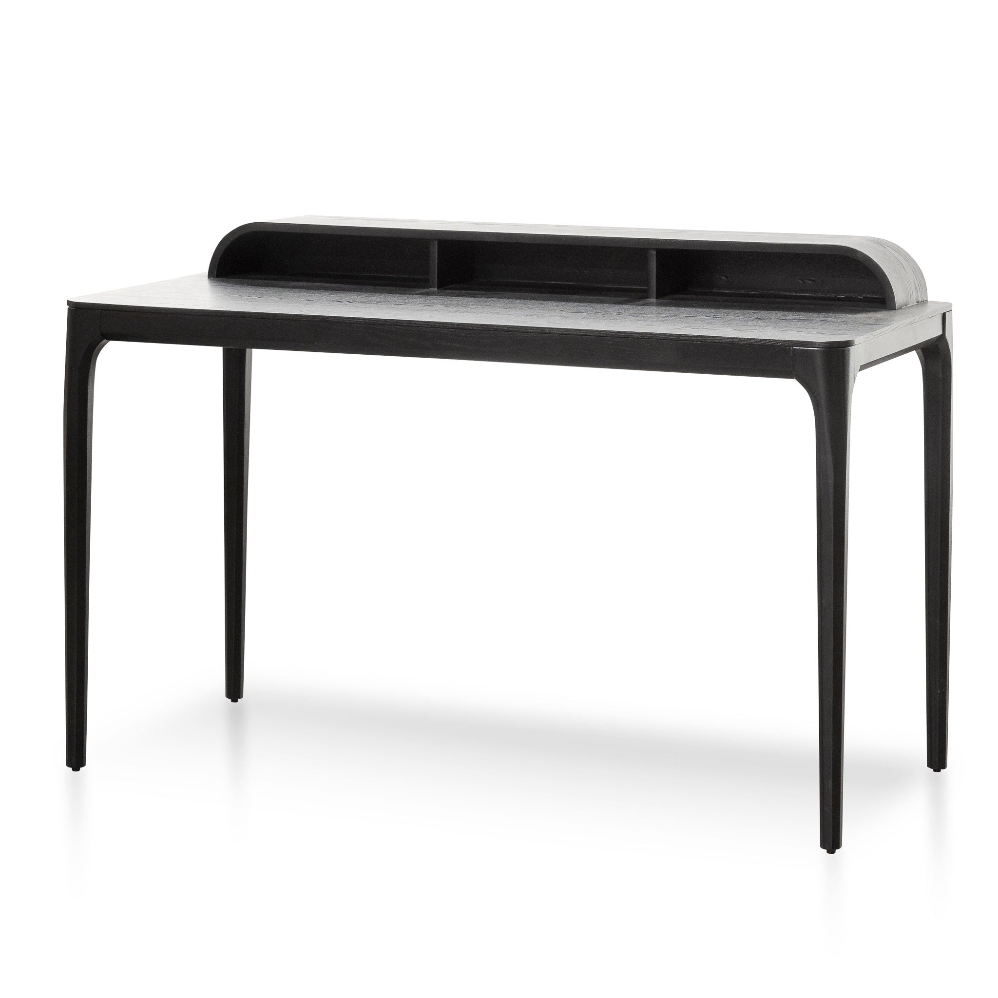 Reva Wooden Home Office Desk - Black