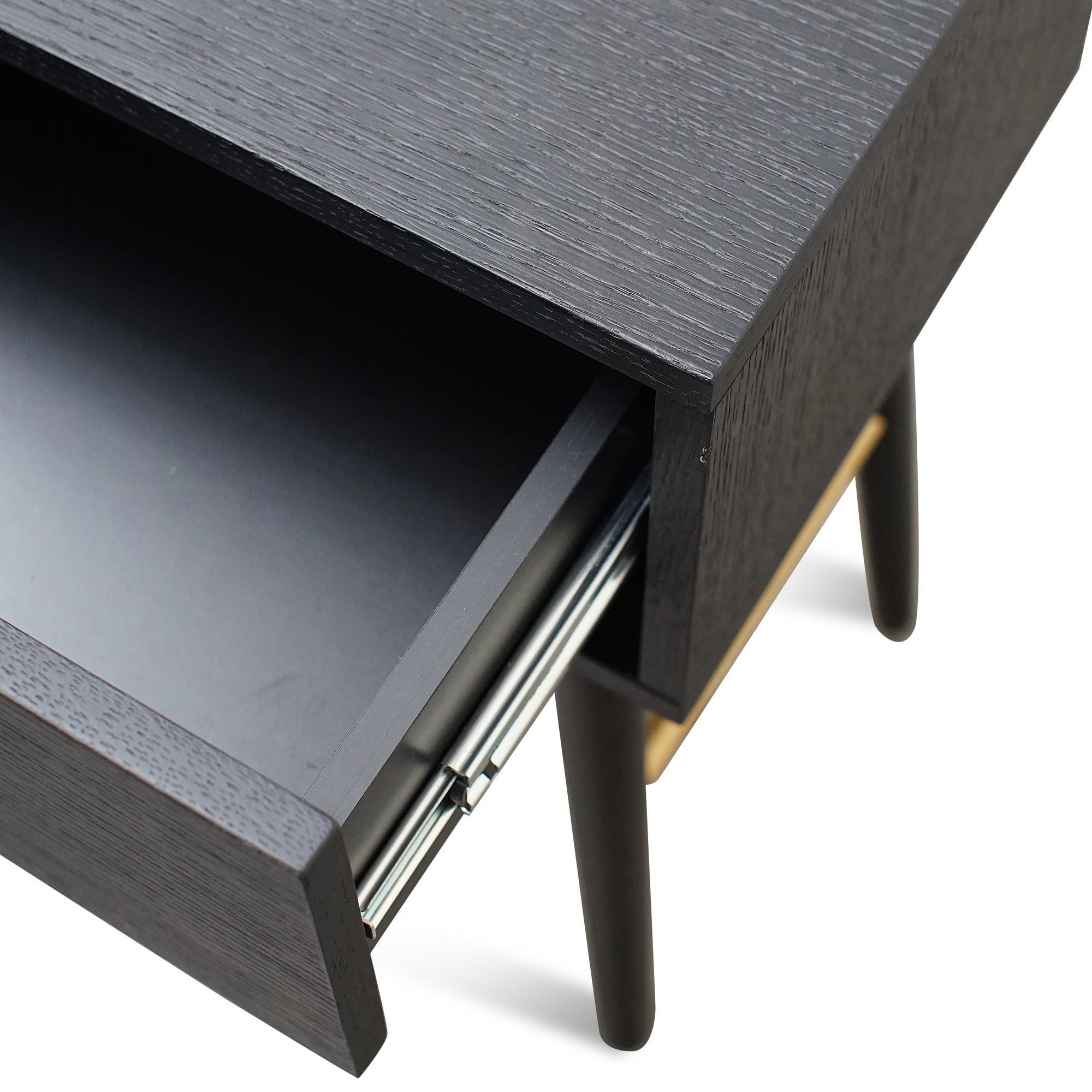 Black Bed Side Table