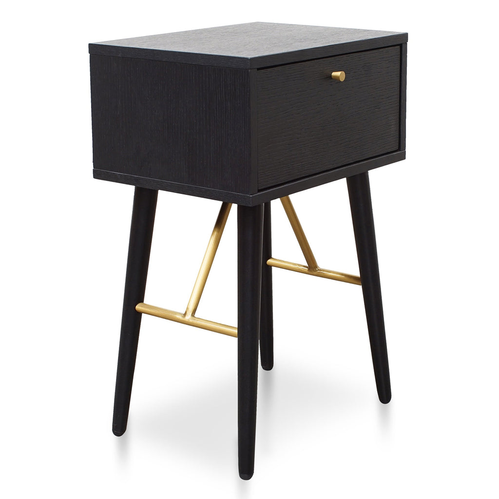 Black Bed Side Table