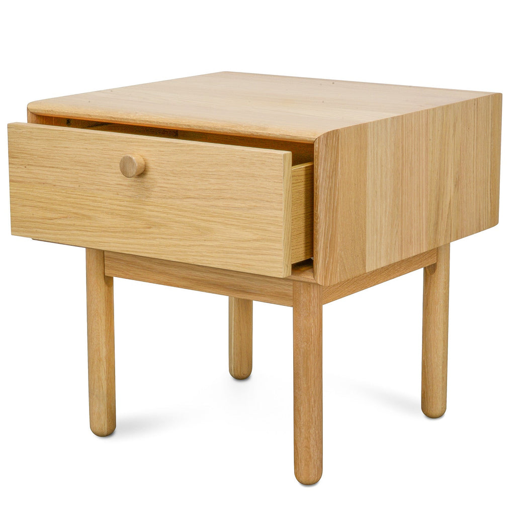 Kenton Lamp Side Table with Drawer