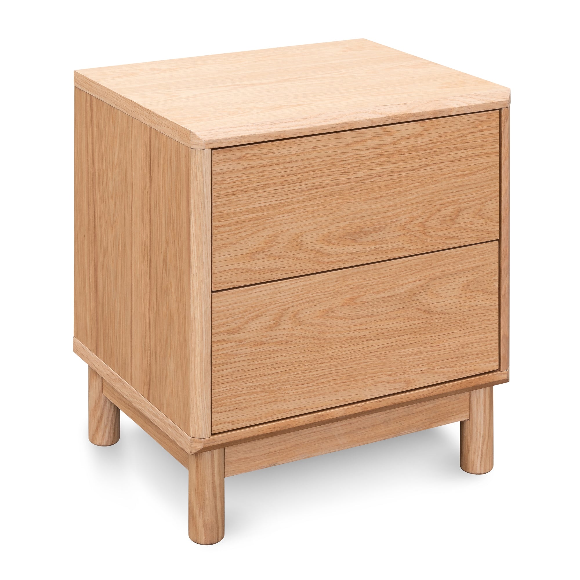 Natural Oak Bedside Table