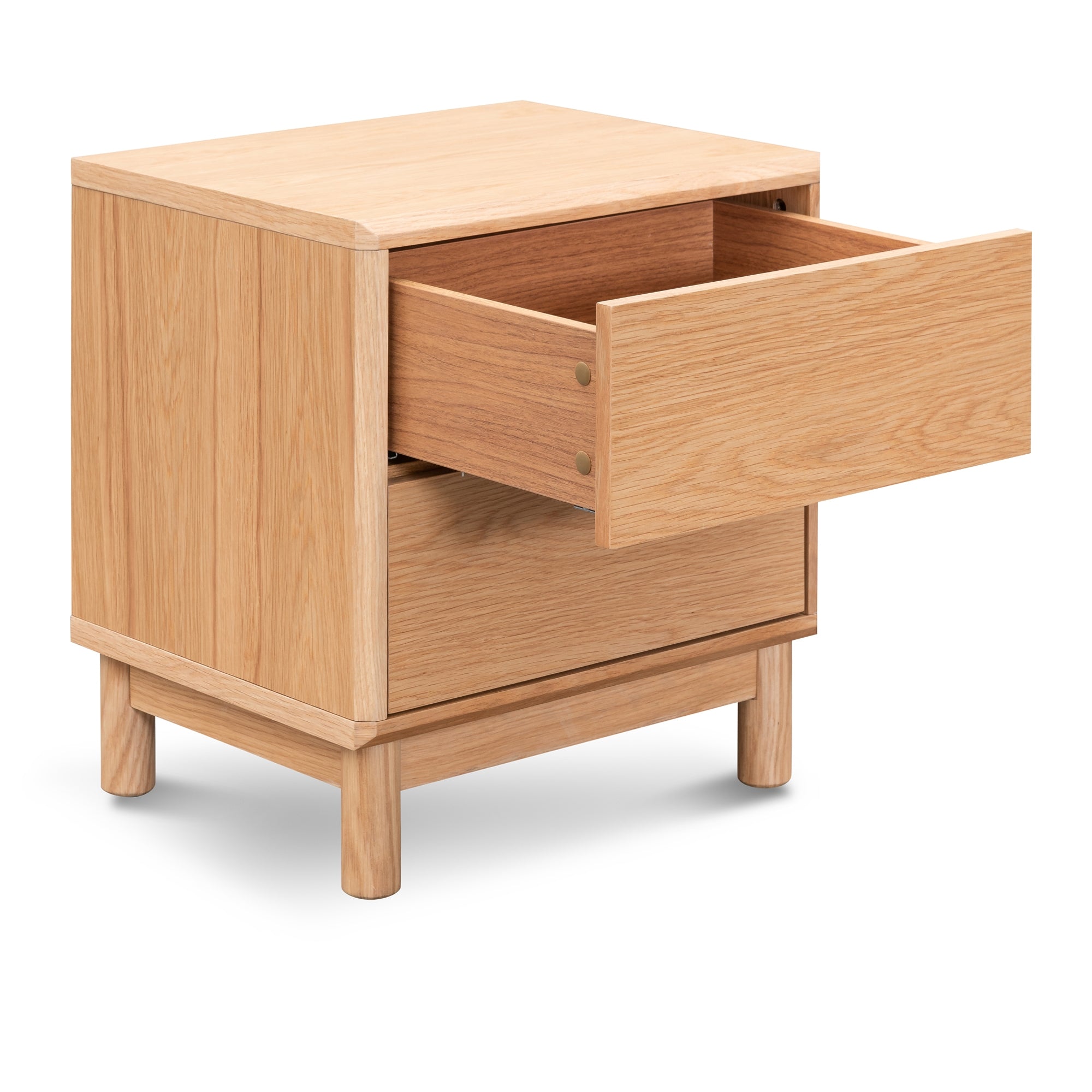 Natural Oak Bedside Table