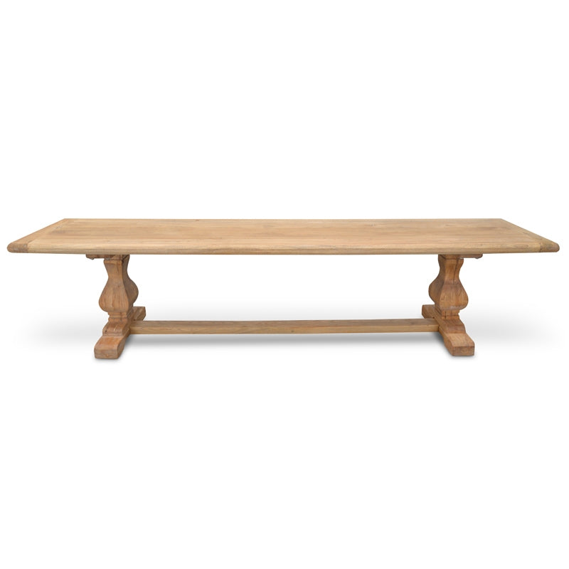 2m Reclaimed ELM Wood Bench - Natural