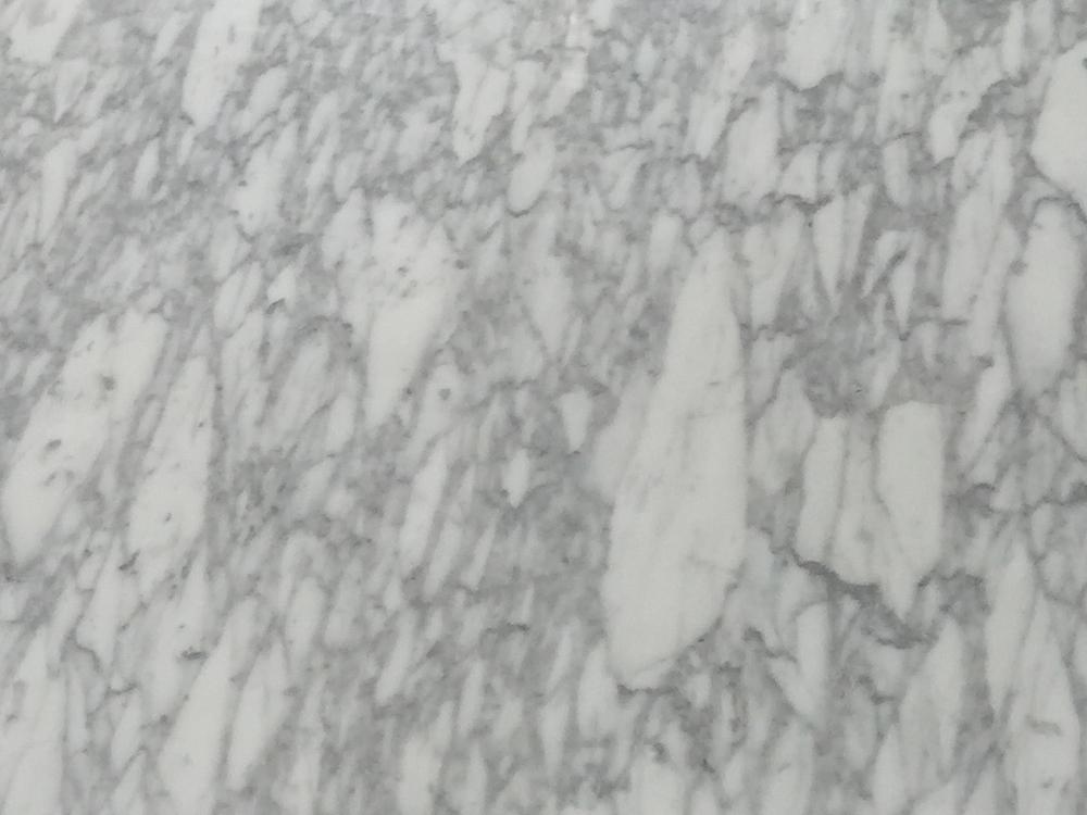 Tulip Marble Dining Table 90cm - Aluminium
